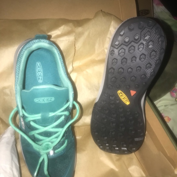 Keen Explore Vent Storm Marine Green US 6.5 - Picture 8 of 10